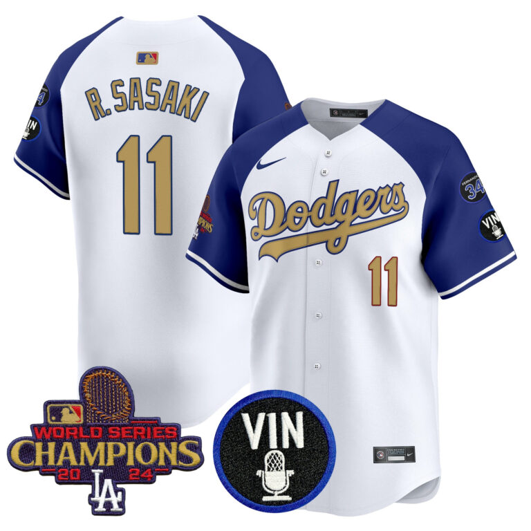 Men Los Angeles Dodgers #11 R sasaki white Sakura Edition Nike MLB 2025 Jersey style 4->los angeles dodgers->MLB Jersey
